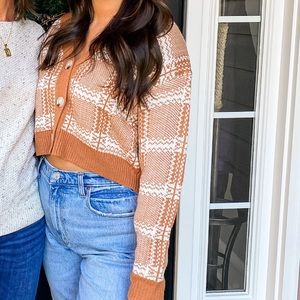 Princess Polly Plaid Sweater